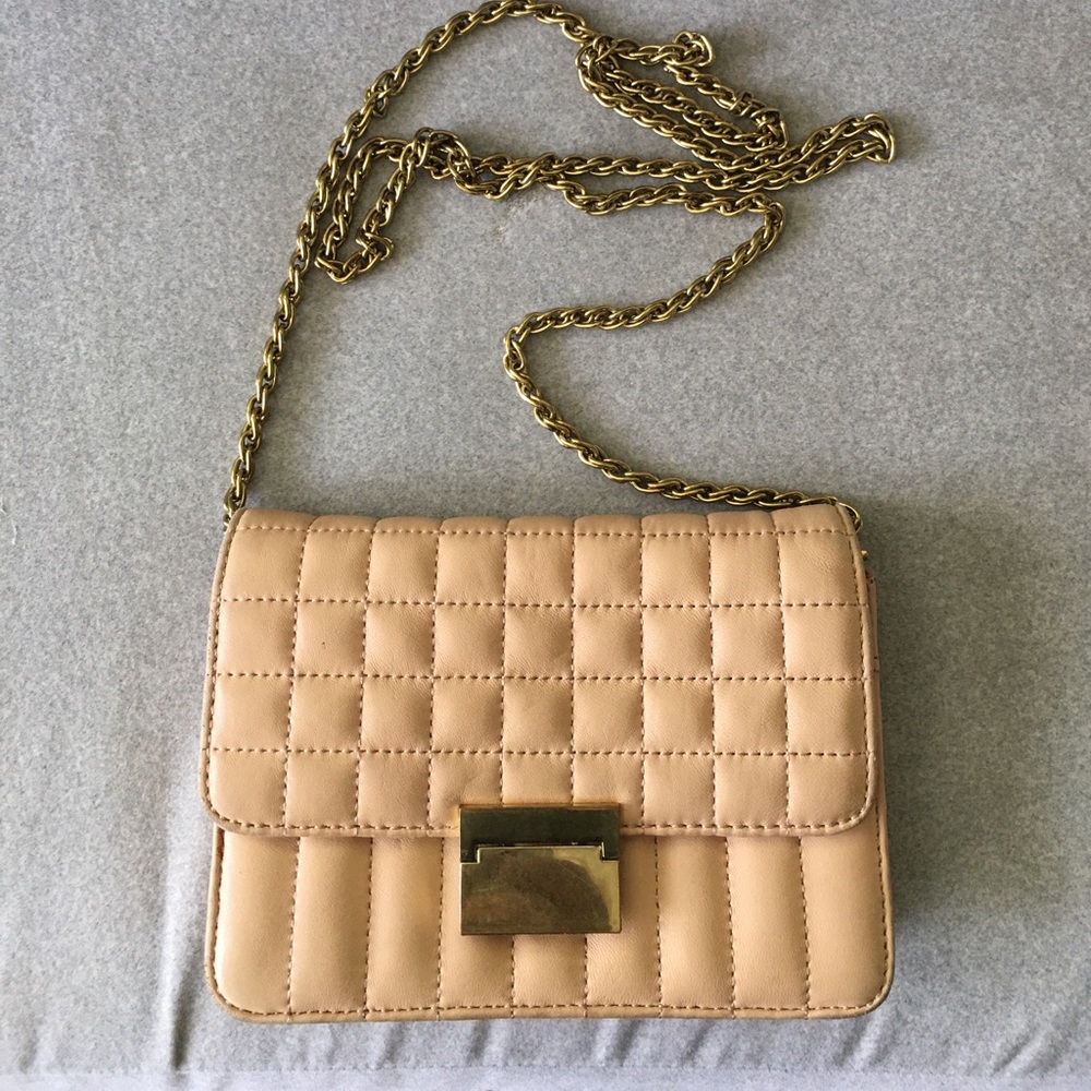Jcrew purse 100% leather bought in new a free item w/ purchase